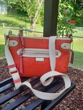 Coach Spectator Crossbody with Cream Trim